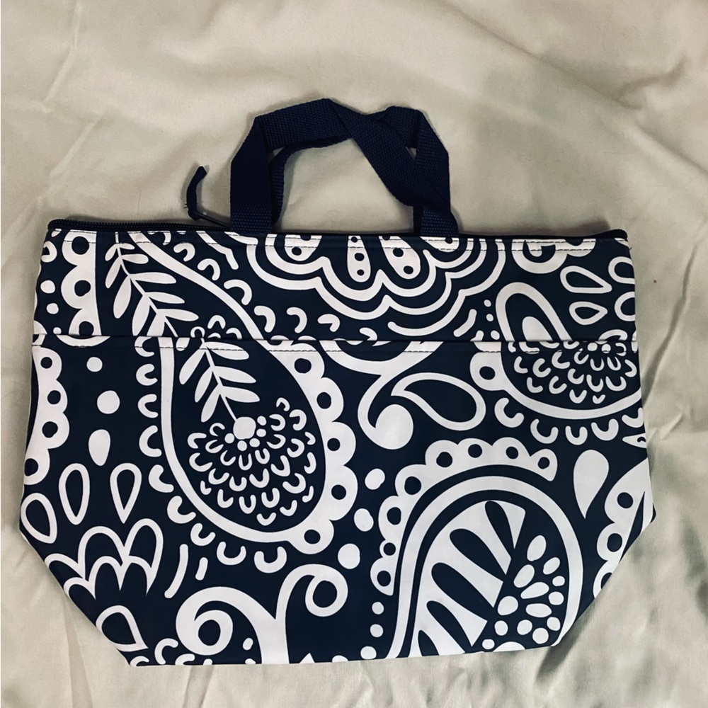 Thirty one bags - thermal lunch box - dark blue print